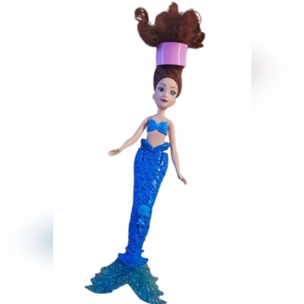 Disney Hasbro The Little Mermaid Doll Ariel's Sister Blue with Brown Hair